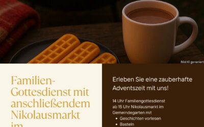 Nikolausmarkt im Gemeindegarten am 2. Advent